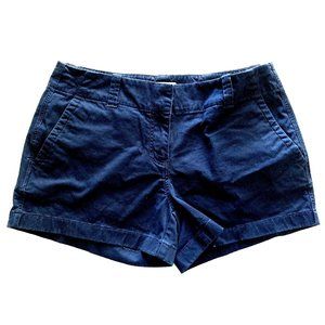 Vineyard Vines Women's Shorts Size 4 Navy Blue Casual Chinos